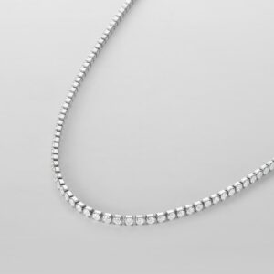 Minimal Tennis Necklace