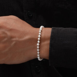 Alternative view of Classic Pearl Bracelet