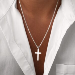 Alternative view of Classic Cross & Box Chain
